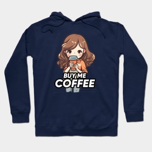 Cute coffee girl Hoodie